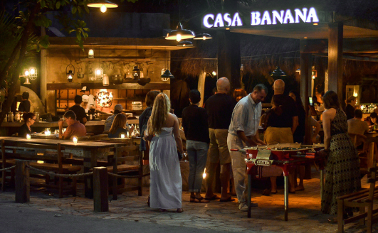 Our dinner restaurant, Casa Banana Photo Credit: Casa Banana