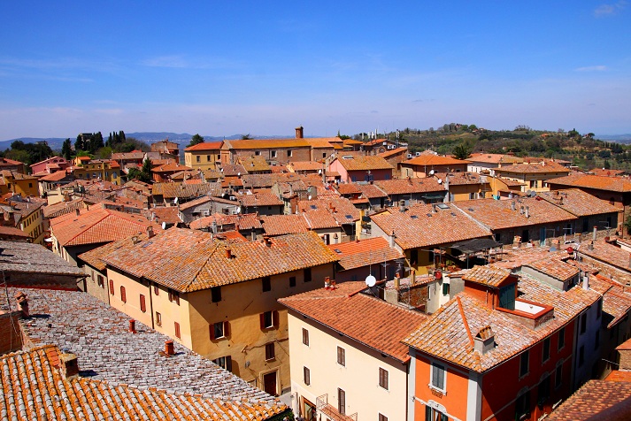 Panoramic of Chiusi, ItalyPhoto credit: Wikipedia