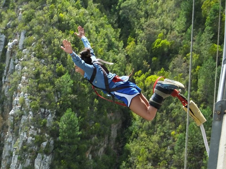 Me jumping off of Bloukrans Bridge&nbsp;
