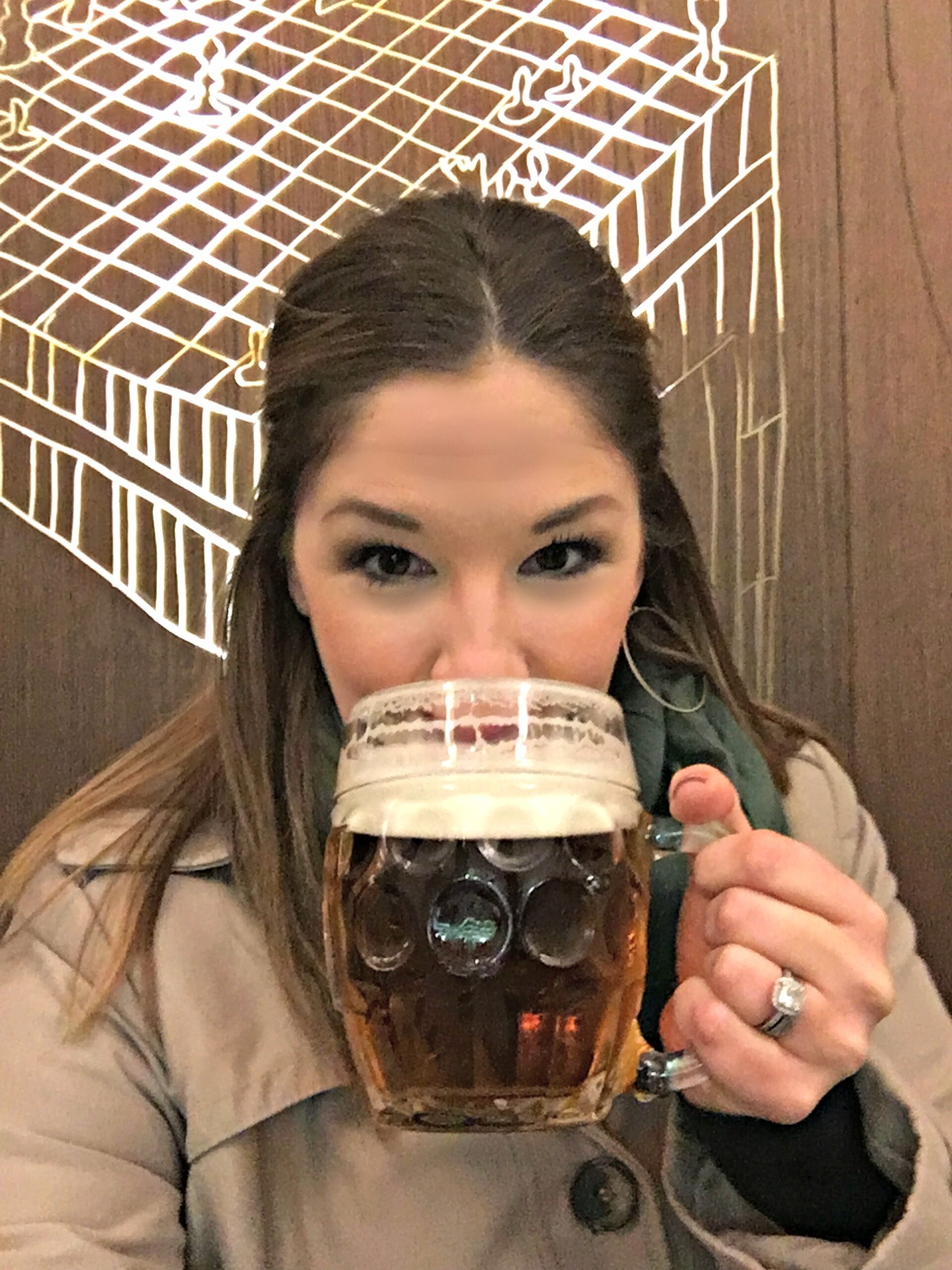 Beer drinking in Prague on the food tour